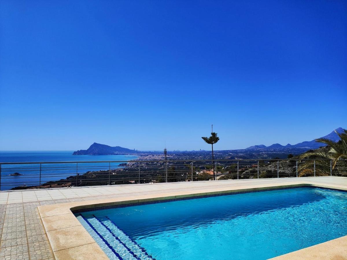 Seaview 6Br Villa With Private Pool Altea Extérieur photo
